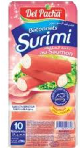 Batonnets Surimi x12 Saveur Crabe - Del Pacha - Piceri