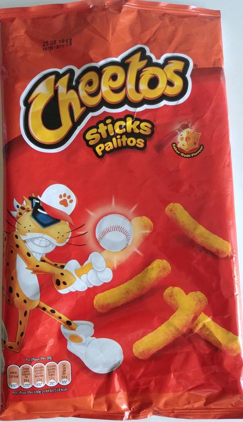 Chips Sticks Palitos Fromage Ketchup Cheetos 96 g