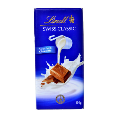 Chocolat Lait Lindt Suisse Classic 100g
