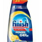 Détergent Lave-Vaisselle Concentré Power Gel Citron Finish (35 Lavages) 0.7L