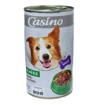 Bouchées en Sauce au Bœuf et aux Pâtes pour Chien Adulte Casino 1240 g