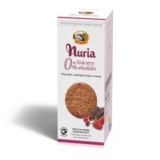 Biscuits 0% Sucres Ajoutés aux Chocolat, Canneberges Rouges et Fraises Nuria 135 g