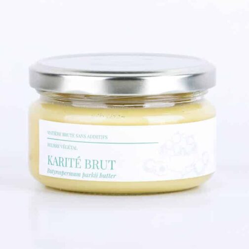 Beurre de karité brut bio artisanal
