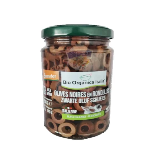 Olives noires en Rondelles - Bio Organica Italia